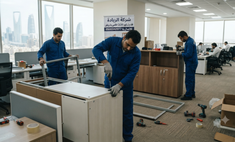فك وتركيب الاثاث المكتبي بالرياض