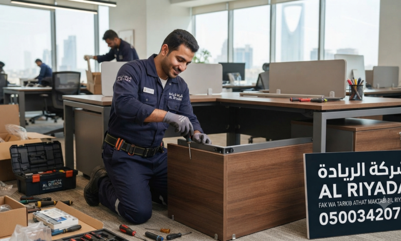 فك وتركيب اثاث مكتبي بالرياض